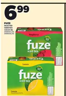 Loblaws FUZE 12X341ML offer