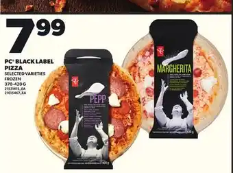 Loblaws PC BLACK LABEL PIZZA, 370-420 G offer