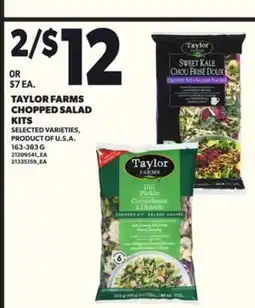 Loblaws TAYLOR FARMS CHOPPED SALAD KITS, 163-383 G offer