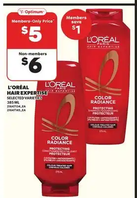 Loblaws L'ORÉAL HAIR EXPERTISE 385ML offer