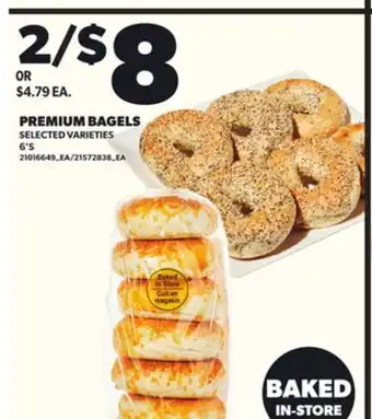 Loblaws PREMIUM BAGELS, 6'S offer