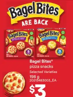 Loblaws BAGEL BITES PIZZA SNACKS 198G offer