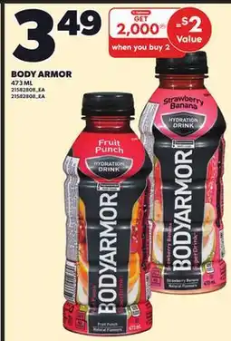 Loblaws BODY ARMOR, 473ML offer