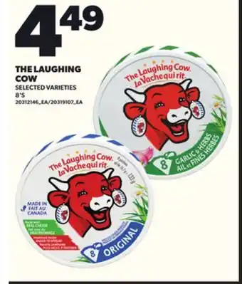 Loblaws THE LAUGHING COW, 8'S offer