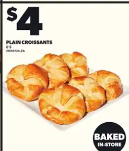 Loblaws PLAIN CROISSANTS, 6'S offer