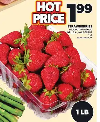 Loblaws STRAWBERRIES, 1LB offer