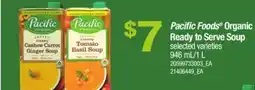 Loblaws PACIFIC FOODS ORGANIC READY TO SERVE SOUP, 946 ML/1l offer