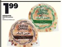 Loblaws CEDAR PITA, 3's offer