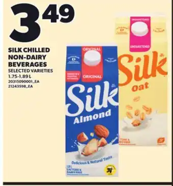 Loblaws SILK CHILLED NON-DAIRY BEVERAGES, 1.75-1.89 L offer