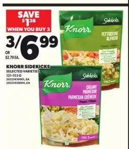 Loblaws KNORR SIDEKICKS, 121-153G offer