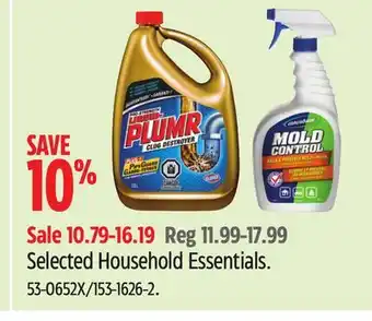 Canadian Tire Selected Household Essentials offer