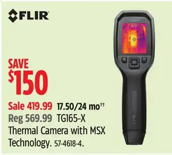 Canadian Tire FLIR Thermal Camera with MSX Technology offer