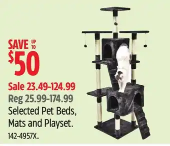 Canadian Tire Petco Selected Pet Beds, Mats and Playset offer