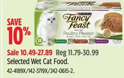 Canadian Tire Purina Selected Wet Cat Food offer