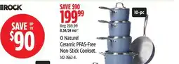 Canadian Tire The Rock O Naturel Ceramic PFAS-Free Non-Stick Cookset offer