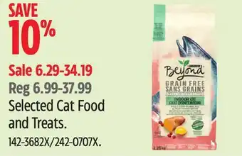 Canadian Tire Selected Cat Food and Treats offer