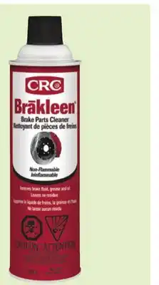 Canadian Tire Brakleen Brake Parts Cleaner, Chlorinated offer