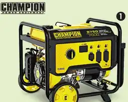 Canadian Tire Champion Power Equipment 7000W/8750W Gas Generator with CO Shield offer