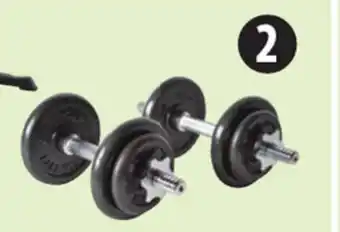 Canadian Tire CAP Adjustable 40-lb Dumbbell Set with Case offer