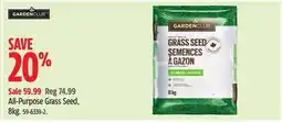 Canadian Tire Garden Club All-Purpose Grass Seed offer