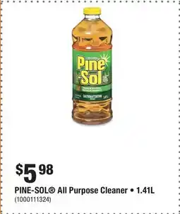 Home Depot PINE-SOL All Purpose Cleaner • 1.41L offer