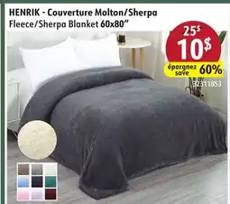 Hart HENRIK - Couverture Molton/Sherpa offer