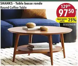 Hart Round Coffee Table offer