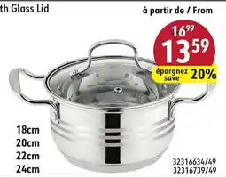 Hart Saucepan with Glass Lid offer