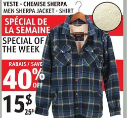 Hart MEN SHERPA JACKET - SHIRT offer