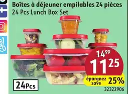 Hart 24 Pcs Lunch Box Set offer