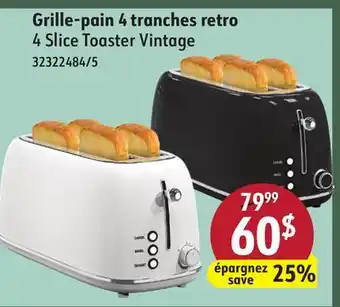 Hart 4 Slice Toaster Vintage offer