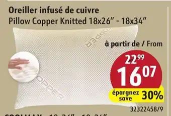 Sushi Shop Pillow Copper Knitted 18x26 - 18x34 offer