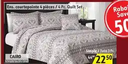 Hart CAIRO 4 Pc. Quilt Set offer