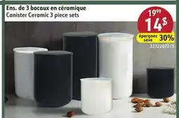 Hart Canister Ceramic 3 piece sets offer