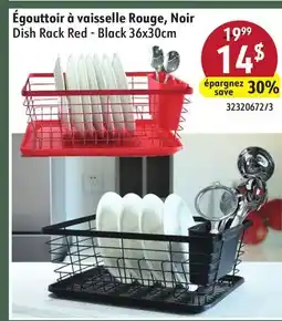 Hart Dish Rack Red - Black offer