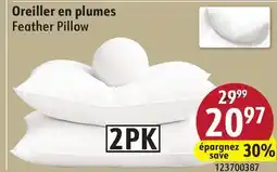 Hart Feather Pillow offer