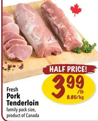 Farm Boy Fresh Pork Tenderloin offer