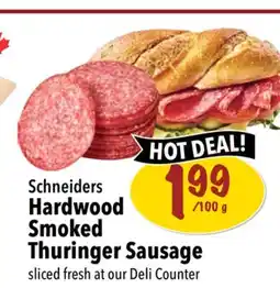 Farm Boy Schneiders Hardwood Smoked Thuringer Sausage offer