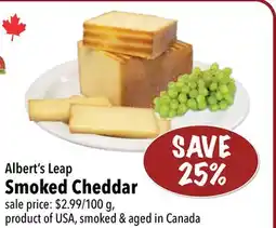 Farm Boy Albert's Leap Smoked Cheddar offer