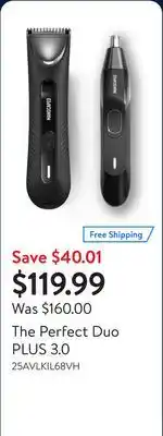 Walmart The Perfect Duo PLUS 3.0 offer