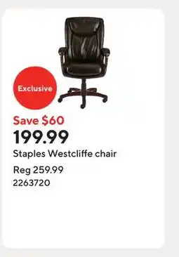 Staples Staples Westcliffe chair offer