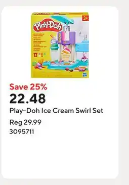 Staples Play-Doh Ice Cream Swirl Set offer