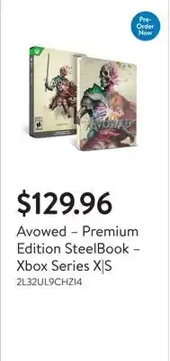 Walmart Avowed – Premium Edition SteelBook – Xbox Series X|S offer