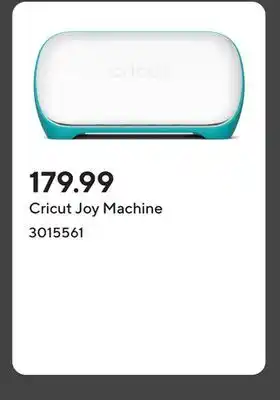 Staples Cricut Joy Machine offer