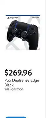 Walmart PS5 Dualsense Edge Black offer