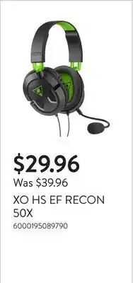 Walmart XO HS EF RECON 50X offer