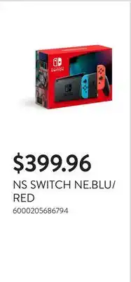 Walmart NS SWITCH NE.BLU/RED offer