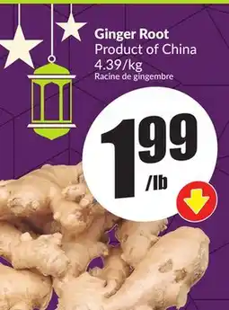 Chalo FreshCo Ginger Root Product of China 4.39/kg offer