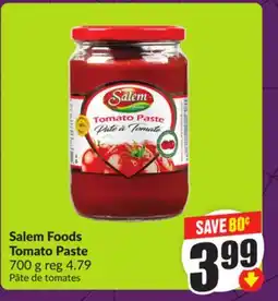 Chalo FreshCo Salem Foods Tomato Paste 700 g offer