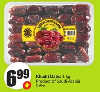 Chalo FreshCo Khudri Dates 1 kg Product of Saudi Arabia offer